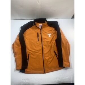 Tennessee Volunteers Orange Full Zip Jacket Mens Extra Large Officially Licensed